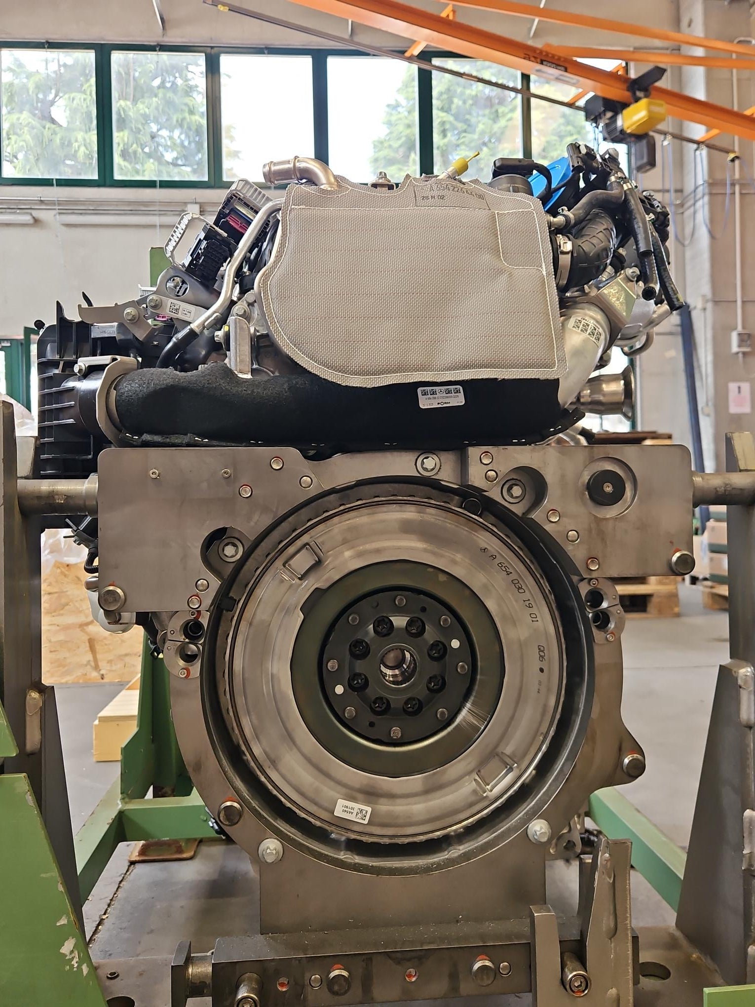 Engine NEW MERCEDES-BENZ C - E - CLE - CLS - GLC - GLE 2.0L 16V - OM654.820 - A6540105614