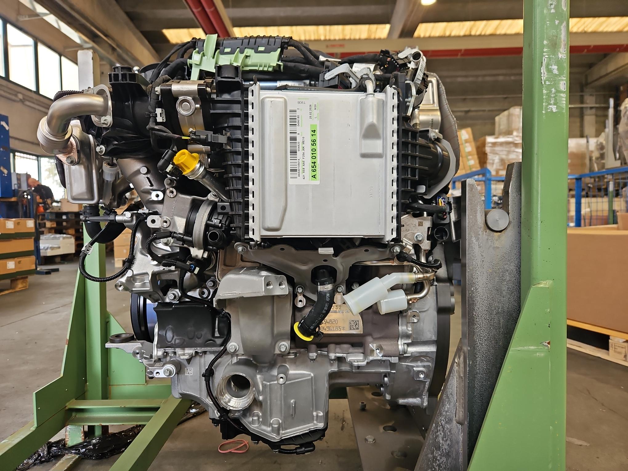Engine NEW MERCEDES-BENZ C - E - CLE - CLS - GLC - GLE 2.0L 16V - OM654.820 - A6540105614