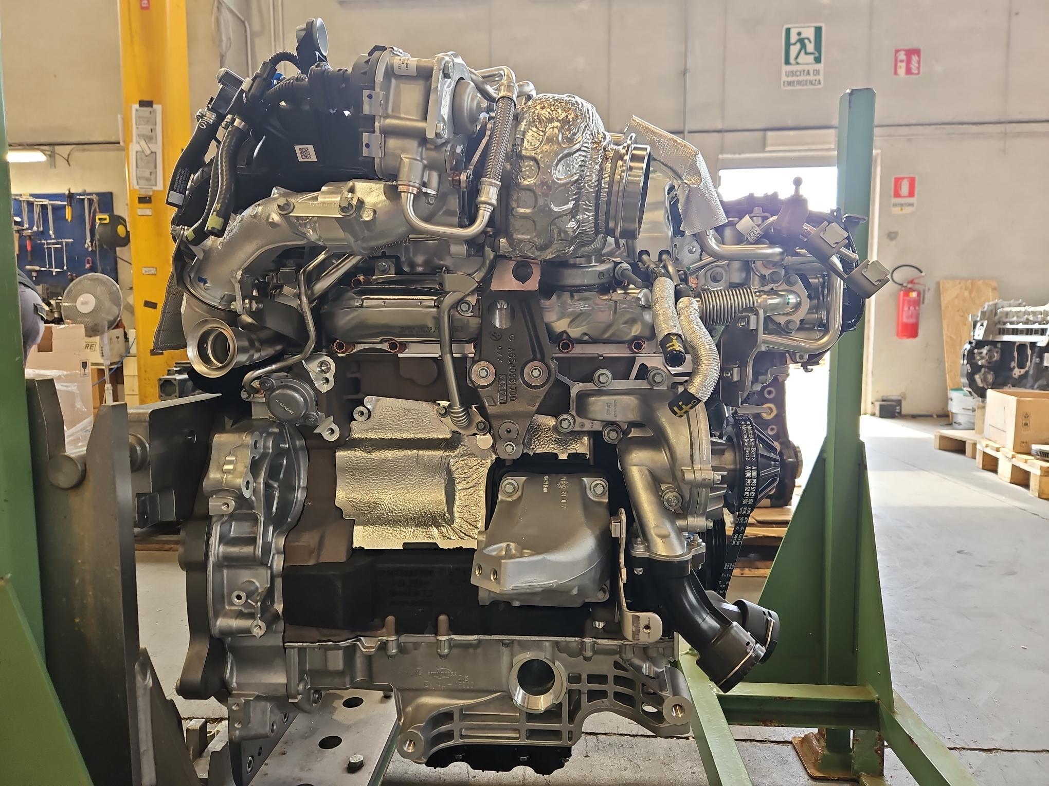 Engine NEW MERCEDES-BENZ C - E - CLE - CLS - GLC - GLE 2.0L 16V - OM654.820 - A6540105614